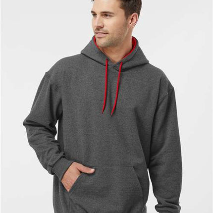 King Fashion Two-Tone Hooded Sweatshirt - KF9041