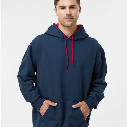 King Fashion Two-Tone Hooded Sweatshirt - KF9041