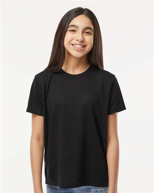 M&O Youth Deluxe Blend T-Shirt - 3544