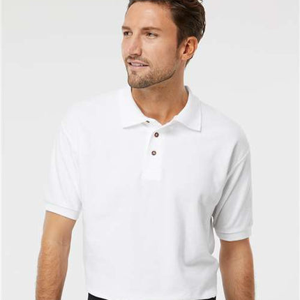 Ring-Spun Piqué Polo
