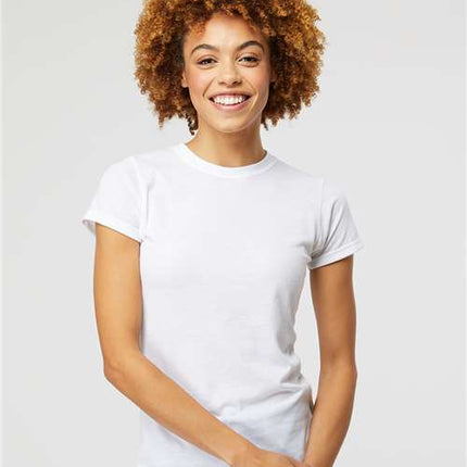 M&O Women's Deluxe Blend T-Shirt - 3540