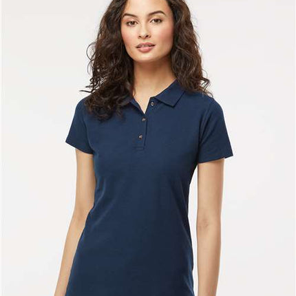 Women's Ringspun Pique Polo