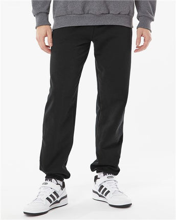 King Fashion Pocketed Sweatpants with Elastic Cuffs - KF9012