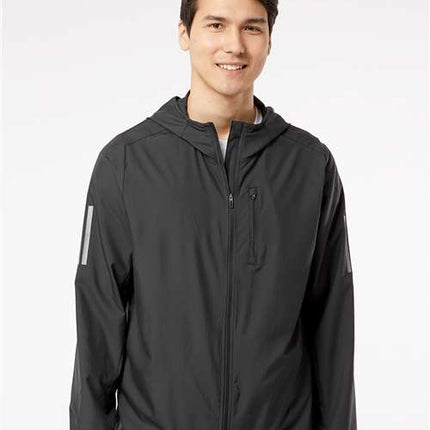 Hooded Full-Zip Windbreaker