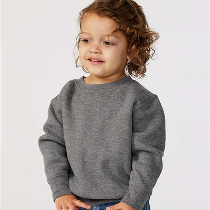 Rabbit Skins Toddler Fleece Crewneck Sweatshirt - 3317