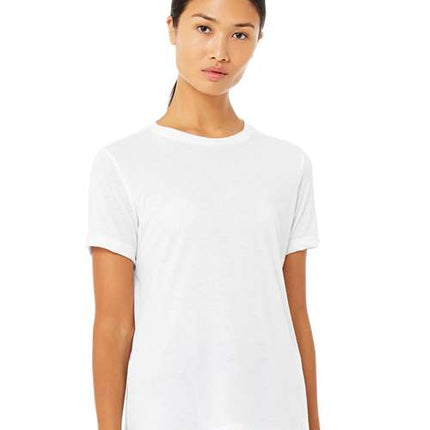 Bella + Canvas Women’s Relaxed Fit Heather CVC Tee - 6400CVC